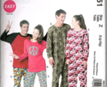 McCall&#39;s M5989 Misses 12 to 18 Pajama Top, Bottoms and Robe Uncut Sewing... - $12.16