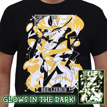 Official Helluva Boss 2023 Limited Run Beelzebub Tarot Card Glow in Dark T Shirt - £62.90 GBP+