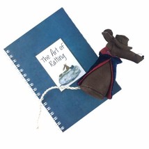 The Art Of Ratting Spiral Bound Book &amp; Small Plush Stuffed Animal Rat Handmade - £18.25 GBP