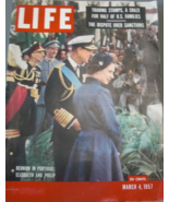 Life Magazine, March 4, 1957, Vol. 42, No., 9. Cover: Queen Elizabeth an... - €16,16 EUR