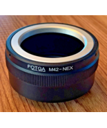 Fotga Lens Adapter, M42 Lens, Sony E-Mount Cameras [e-02] - $183.98 MXN