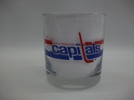Washington Capitals NHL Hockey Drinking Glass Tumbler Cutler Brands 1993 - £11.36 GBP