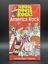 Schoolhouse Rock America Rock VHS Tape 1995 Saturday Morning Cartoons Sealed - £7.24 GBP