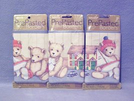 Imperial Sunworthy 15 yds Teddy Bears &amp; Toys Pre-Pasted Wallpaper Border... - $12.99