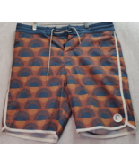 O&#39;Neill Swim Shorts Mens Size 34 Multi Geo Print Polyester Pockets Draws... - $377.41 MXN