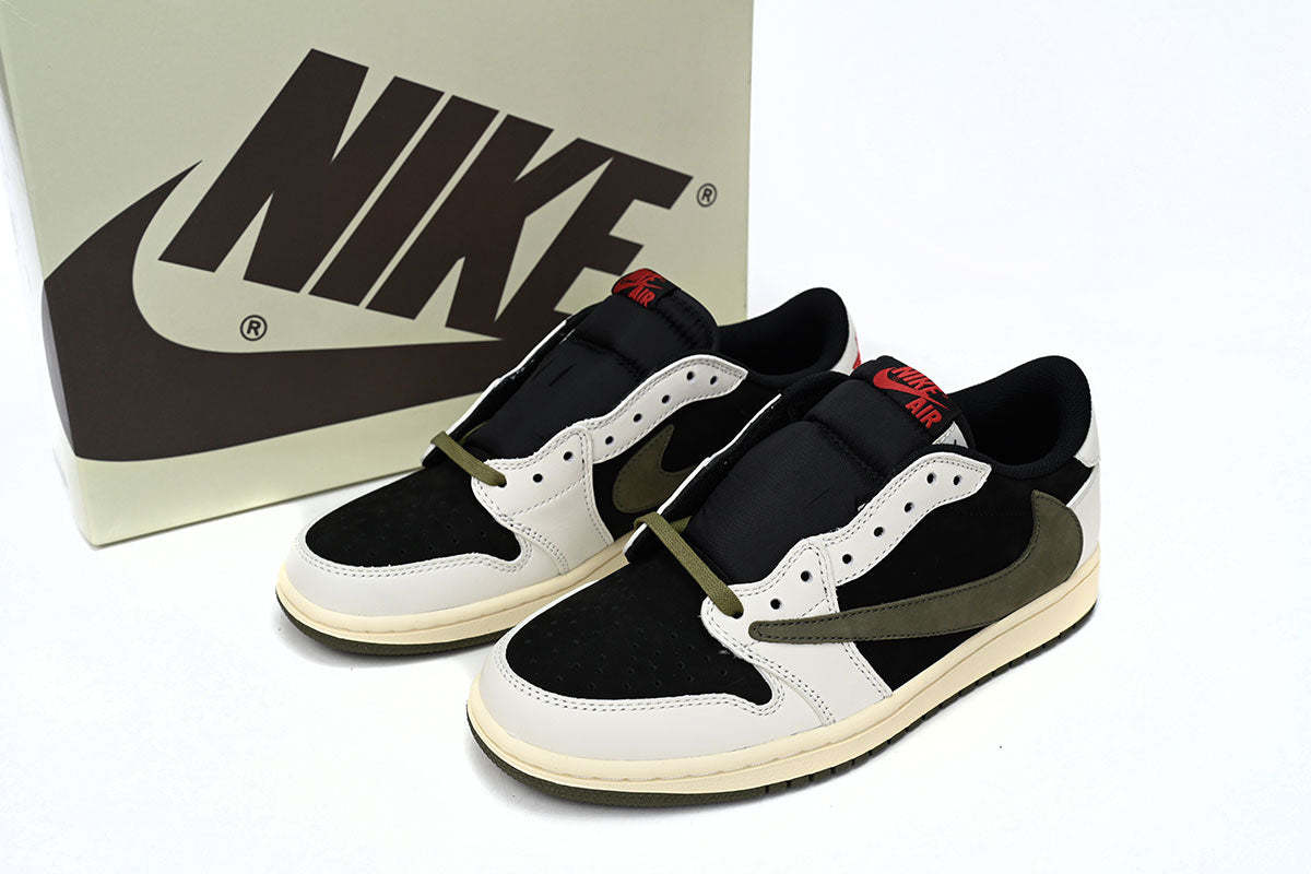 Jordan 1 Retro Low OG SP Travis Scott x Olive DZ4137-106 (Women's)