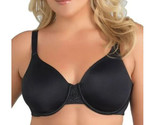 New Vanity Fair 76080 BLACK Beauty Back Minimizer Underwire Bra US 34H - £15.05 GBP