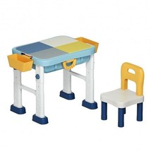 6-in-1 Kids Activity Table Set with Chair - £98.83 GBP
