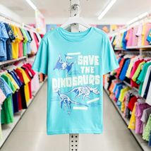 RUMI + RYDER Classic Short Sleeve Graphic Tee Size Small Boys - Save the... - $14.85