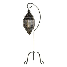 Hanging Moroccan Candle Lantern on a Stand - £55.97 GBP