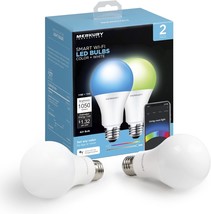 Merkury Innovations Smart Light Bulb, Multicolor A21 Led With, Mi-Bw210-999Ww - £35.46 GBP
