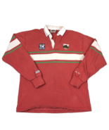 Vintage Mens Wales Barbarian World Rugby Long Sleeve Red Mens Size 2XL C... - $907.55 MXN