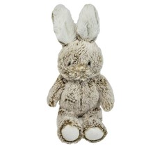 14" Pottery Barn Kids Brown & White Bunny Rabbit Stuffed Animal Plush Toy Soft - $46.55