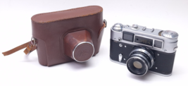 Vintage USSR  Photo camera FED-4  in maximum packaging Industar 2.8/52 - $1,112.13 MXN