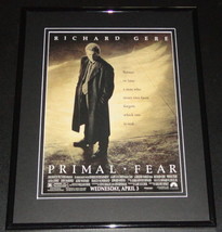 Primal Fear 1996 11x14 Framed ORIGINAL Advertisement Richard Gere - £27.68 GBP