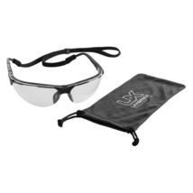 Umarex Sport Shooting Glasses Black Frame Clear Lenses with Lanyard and ... - $7.99