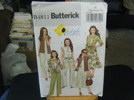 Butterick B4811 Misses Top, Skirt &amp; Pants Pattern - Size 16/18/20/22 - $10.05