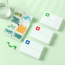 Weekly Pill Box  Foldable Travel Medicine Holder Pill Box Tablet Storage Case  - £4.78 GBP