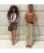 Beverly Hills 90210 Brenda And Dylan Action Figure Dolls 1991 Lot McKay ... - £25.10 GBP