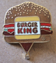 RARE   HOT AIR BALLOON PIN   BURGER KING WHOPPER   1985 CLEAR SKIES  1 O... - £35.84 GBP