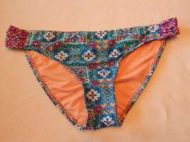 NEW Arizona Mix &amp; Match Swimsuit Bottom Hipster Teal Multi Size: XL NWOT - £10.38 GBP