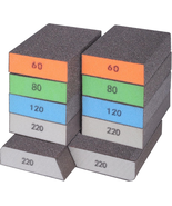 BOSHCRFAT 10 Pack Sanding Block, Washable and Reusable Sanding Sponge - $21.86