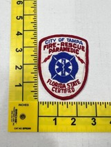 City Of Tampa Fire-Rescue Paramedic Florida State Certified patch - £11.68 GBP