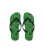 Riddler Questions Green Adult Flip Flop Slippers Sandals - €15,85 EUR