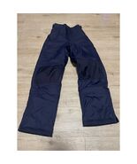 L.L. Bean Girls Youth  Insulated Snow Pants Ski Bib Waterproof Size 12 N... - $28.89