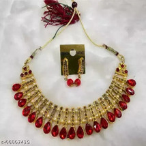 Kundan Bridal Jewelry Set Choker Necklace Earrings Dulhan Party Wedding Wear32 - £16.05 GBP