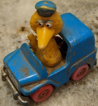 1982 VTG  Sesame Street Big Bird Muppets USPS Mailman Hasbro Die Cast Ma... - $1.95
