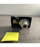 Nikon Coolpix S2700 16MP Point And Shoot Digital Camera works NEEDS NEW ... - $110.17 CAD