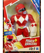 Mega Mighties Power Rangers Red Ranger 10&quot; Action Figure...Playskool Heroes - $20.30 CAD