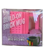Unicorn Build-on Brick Mug w/ 5 Packs of Building Blocks, Compatible wit... - $18.80