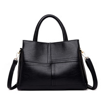 Lady Bag For The Middle-Aged Summer Tide Casual Mom Bag Stitching Shoulder Cross - £57.18 GBP