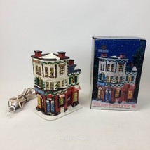 Holiday Expressions Toy Shoppe Porcelain Lighted House Christmas Village... - $535.51 MXN