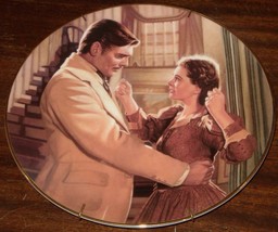 Scarlett&#39;s Heart is With Tara - Gone With The Wind Series Plate 84-G20-41.11 - £21.11 GBP