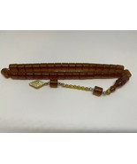 Iranian Catalin Amber silver tasbih prayer rosary 38.5 grams 33 beads 23... - $4,052.56 MXN