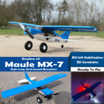 RC Airplane Maule MX7 Monoplane 3D Aerobatic 6G Gyro Control Stunt Aircr... - $2,191.76 MXN
