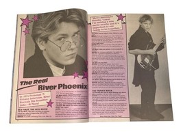 16 Magazine December 1987 Def Leppard River Phoenix Menudo Duran Duran Monkees image 4