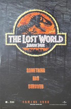 The Lost World Jurassic Park-something has survived - Framed Lobby Poster - 20&quot;  - £47.10 GBP