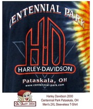 Harley Davidson 2000 Centennial Park Pataskala, OH - Sleeveless Mens 2XL T-Shirt - £15.76 GBP