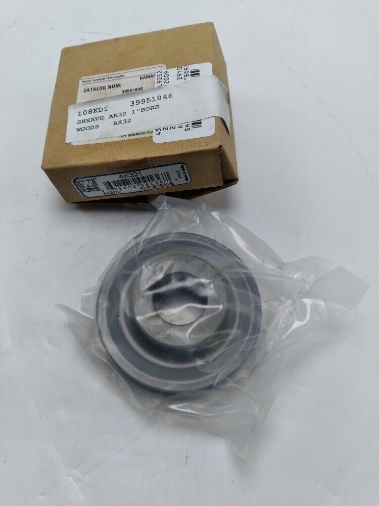 NEW TB Wood&#39;s AK321 FHP Sheave 1&quot; Bore - $29.50
