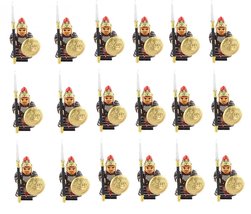 18pcs Heavy Masked Warrior Army Minifigures Medieval Knight Sets - $110.99