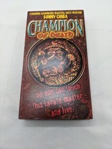 Champion Of Death Sony Chiba VHS - $169.42 MXN