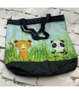 Children’s Cancer Research Fund Tote Bag Lion Panda 15” X 16” - £9.28 GBP