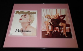 Madonna Framed 16x20 Rolling Stone Cover &amp; Photo Display - $79.19