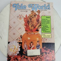 Vintage 1988 Tole World March April Decorative Painting ART Magazine - £10.10 GBP