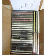 Wholesale Lot of 30 CD&#39;s Assorted Music Look  Lot-X - $275.87 MXN