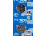 #344 Renata Watch Batteries 2Pcs - $10.17